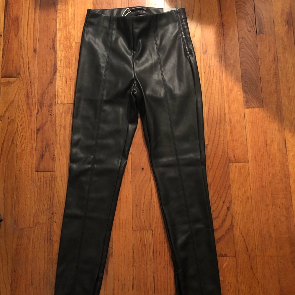 Zara Leather Pants